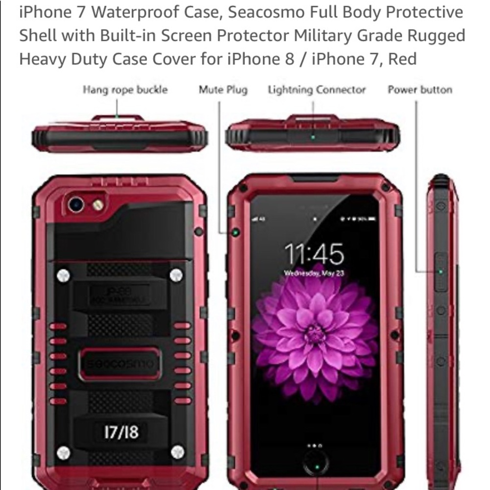 iPhone 7 Waterproof Heavy Duty Protective Case